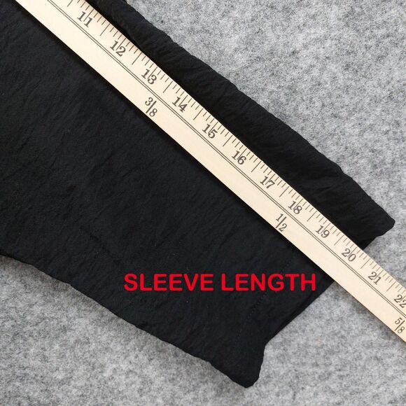 Jane & John Pullover Womens Sz L Black Hooded Graphic Drawstring Casual Baggy - Picture 5 of 10